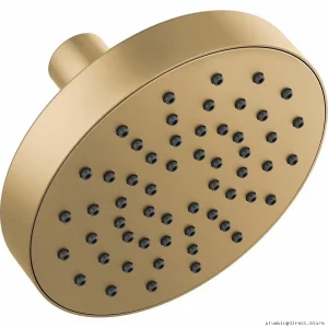 Luxe Gold Round Shower Head 1.75 GPM - Brizo 82392-GL