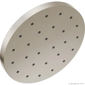 High-Pressure H2Okinetic Shower Head | UltraSoak Stainless Steel Lumicoat Finish - 52160-SS-PR Delta