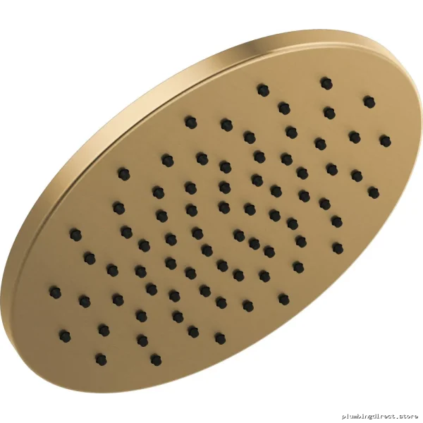 Raincan 12-Inch Single-Setting High-Pressure Champagne Bronze Shower Head - Image 2