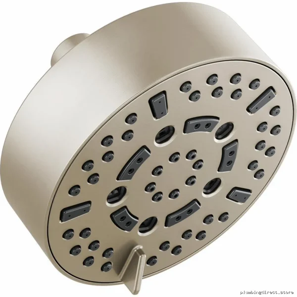 High-Pressure Versatile Shower Head with Strong Flow & Brushed Nickel Finish