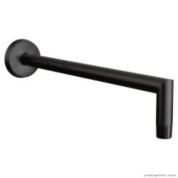 High-Quality Matte Black Moen Shower Arm - Arris S110BL