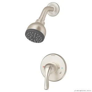 High-Quality Satin Nickel Shower Faucet - Origins 9601-PLR-STN