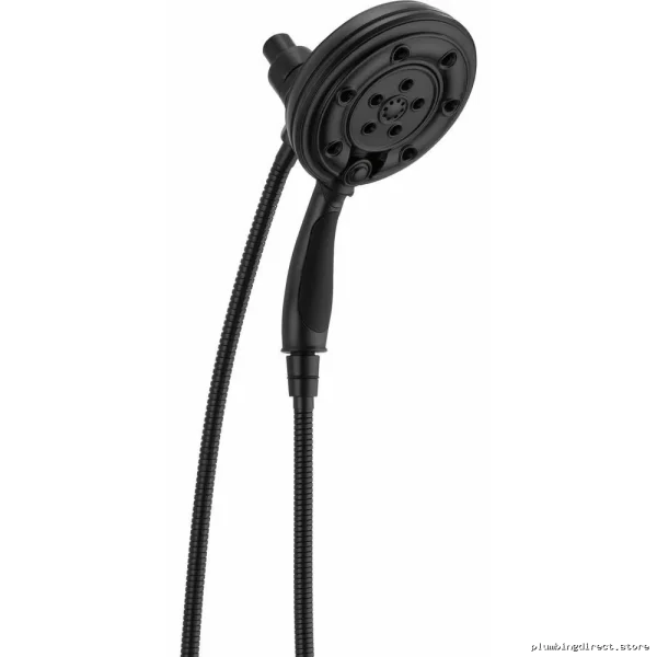 H²O Kinetic Dual Function Hydrating Shower System - High Pressure 2.5 GPM Matte Black Model