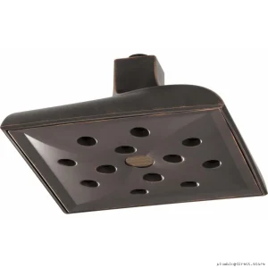 Ceiling-Mounted H₂OKINETIC High-Flow Rain Can Shower Head – Venetian Bronze Finish | Model #81330-RB-BRIZO
