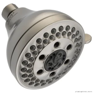 H2Okinetic 5 Spray Modes Shower Head - Durable Stainless Steel Delta-Fit
