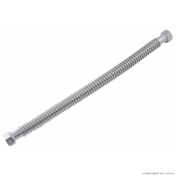 HOLDRITE QFC-0124 Stainless Steel 1x24 Flexible Pipe Connector