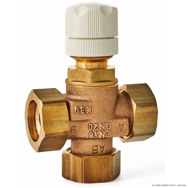 Honeywell Home V135A1014 3-Way Mixing Diverting Valve for HVAC Systems