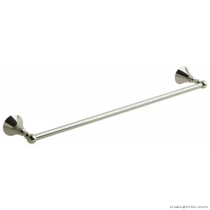 Polished Nickel Towel Bar - 24 Inch Hudson Bathroom Rack HU5PN