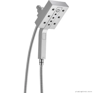 H2OKinetic 2-in-1 Euro Square Hydrant-Style Hand Shower Chrome Finish 86280-PC-2.5 Brizo