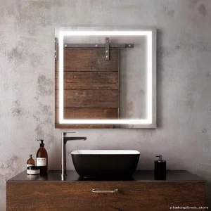 Effect Kalia 30 Square Illuminated Bathroom Mirror | Modern Home Decor