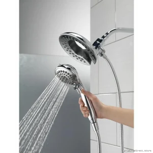 In2ition 5-Settings Two-in-One Hand & Shower Head - Lumicoat Chrome