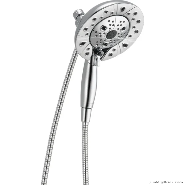 In2ition H2Okinetic 5-Setting Versatile Two-in-One Hand Shower & Shower Head - Lumicoat Chrome Finish Delta - Image 2