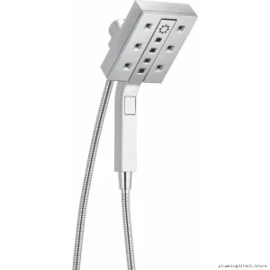In2ition H2Okinetic 4-Setting 2-in-1 Handheld Shower & Fixed Head - Chrome
