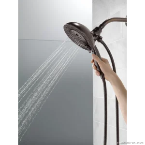 In２tion H₂Okinetik Ven.Bronze Two-In-One Hdld.Shwr/Fxd.Head Combo