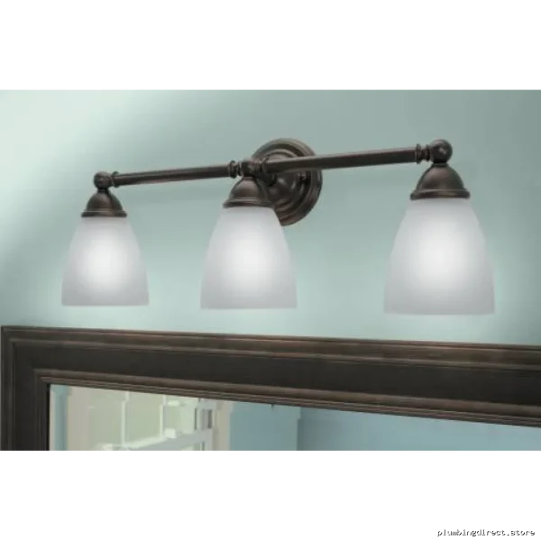Industrial 3-Globe Wall Sconce in Oil Rubbed Bronze