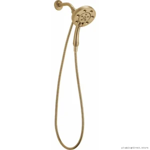 In²ition H²Okinetic Two-in-One Combo Showerhead – Four Adjustable Modes in Luxury Champagne Bronze