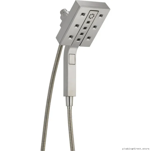 In2ition H2Okinetic Two-in-One Shower Head with 4 Settings - Lumicoat Stainless - Image 4