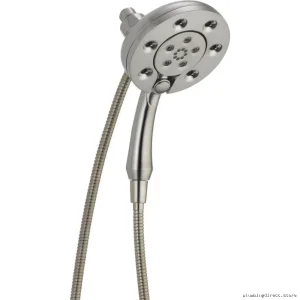In2ition H2Okinetic Two-in-One Handheld & Shower Head – 4 Setting Lumicoat Stainless