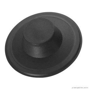 InSinkErator Black Plastic Sink Disposer Stopper - 08306D Model