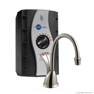 InSinkErator Instant Hot & Cold Water Dispenser - Satin Nickel HC-Wave Model