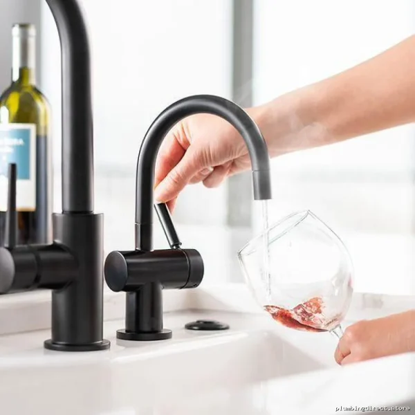 InSinkErator Indulge F-H3300SN Hot Water Dispenser Faucet – Satin Nickel Model 44240D - Image 2