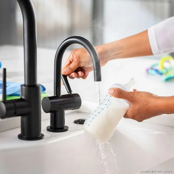 InSinkErator Indulge F-H3300SN Hot Water Dispenser Faucet – Satin Nickel Model 44240D - Image 3