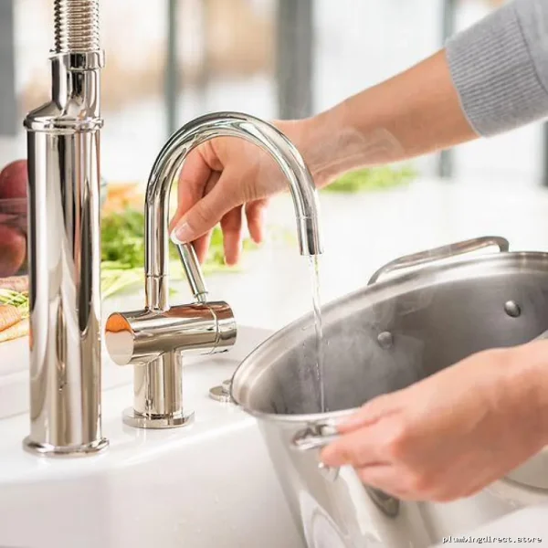 InSinkErator Indulge F-H3300SN Hot Water Dispenser Faucet – Satin Nickel Model 44240D - Image 4