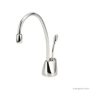 InSinkErator Polished Nickel Hot Water Faucet - Instant Contemporary Dispenser