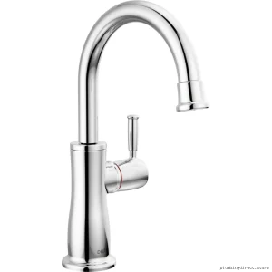 Instant Hot Water Faucet Dispenser - Chrome Finish 1960LF-H Delta Faucets