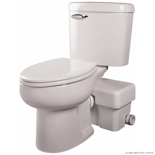 Insulated Toilet Tank & Lid with Flush Valve Kit - Ascent II (ASCENTII-TW) Liberty Pumps