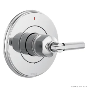 Invari Chrome Shower Valve Kit – Pressure-Balanced Trim Set No Handle