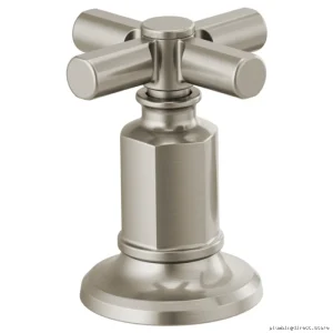 Invari Full-Coverage Cross Handle Kit - Premium Luxe Nickel HX5376-NK Brizo Collection