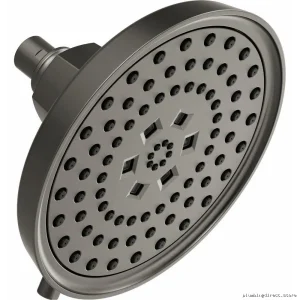Invari HO-KINET Water Efficient Round Multi Function Showerhead with Adjustable Settings