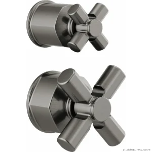 Invari HX...LuxSteel Balanced Shower Valves w/Diverters/Cross Handles