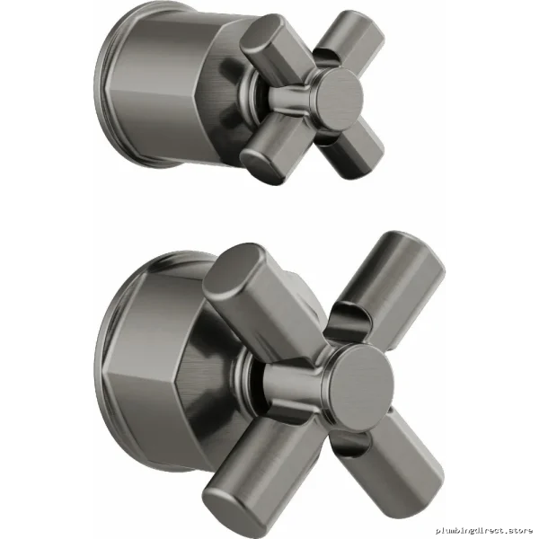 Invari HX...LuxSteel Balanced Shower Valves w/Diverters/Cross Handles