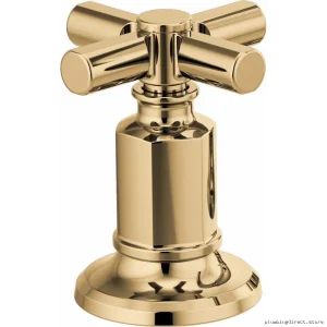 Invari Premium Multi-Tool Cross Handle Kit | Polished Gold Model #HXPGBrizo Set