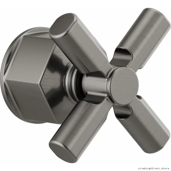 Invari Sensori Adjustable Thermostat Valve Trim Cross Handle Kit - Premium Luxe Steel HX...Brizo