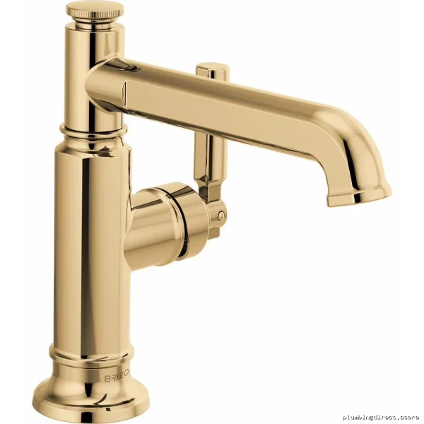 Invari Stylish Single-Hole Bathroom Tap with Brilliant Finish | Model BRIZOBFPG