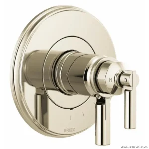 Invari Thermostatic Valve Trim in Luxe Nickel - Adjustable Temp Control T60076-PN Brizo