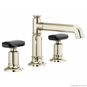 Invari Wide Rise Water-Saving Faucet Fewer Handles Polished Nickel Model X