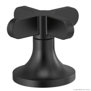 Jason Wu Modern Widespread Shower Handle Kit - Matte Black for Brizo