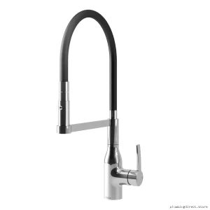Kachet Chrome KF1425-110 Kitchen Faucet with PVC Pulldown Spray