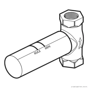 Kalia 1/2-Inch Volume Control Rough-In Valve