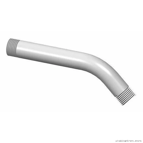 Kalia Wall-Mount Shower Arm Set - 6 Pieces, 45-Degree Pure Nickel Model