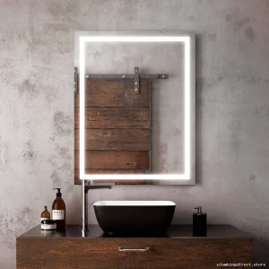 Kalia Backlit Bathroom Mirror with Lights 30x38