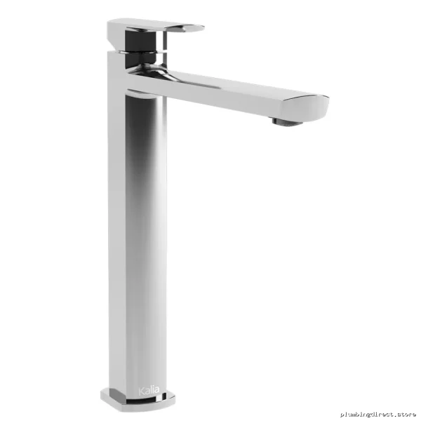 Kalia BF1291-110 Chrome Tall Vessel Sink Faucet for Modern Bathroom