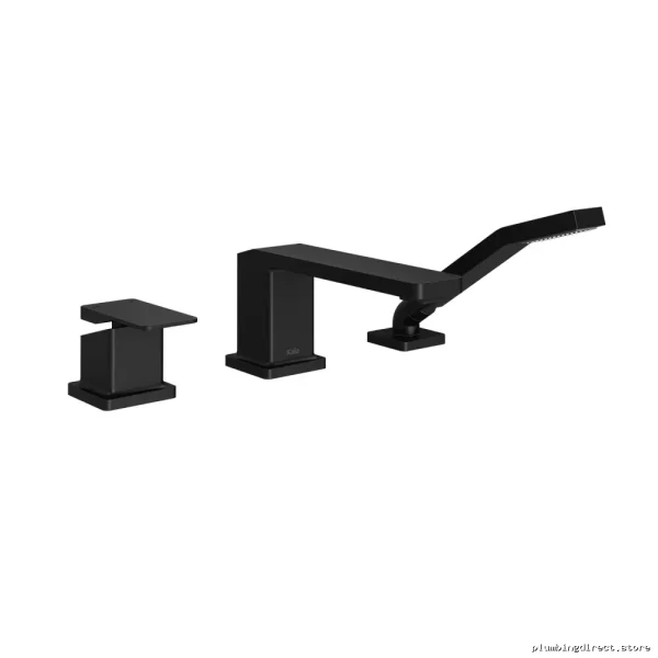Kareo Roman Tub Trim - Hand Shower with Low Valve in Matte Black BF1985-160 Kalia - Image 2