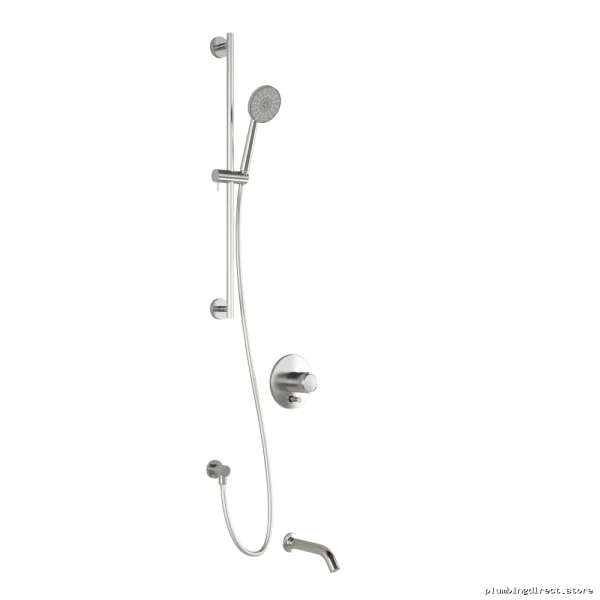 Kalia BF1259-110 Chrome Tub & Shower System with Pressure Balance, No Valve
