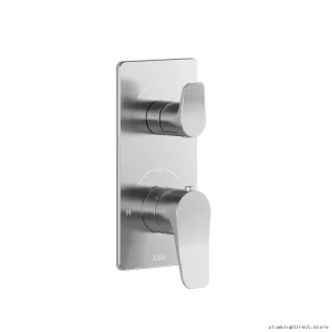 Kalia BF1920-110 Chrome 3-Way Thermostatic Shower Valve with Diverter Trim