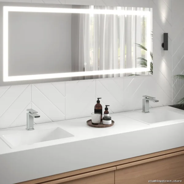 Kalia Chrome Single Handle Bathroom Sink Faucet BF1975-110 by Kareo - Image 2